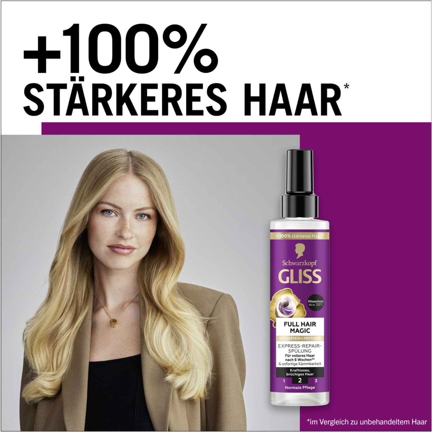 Schwarzkopf Gliss Conditioner ERC Full Hair Magic