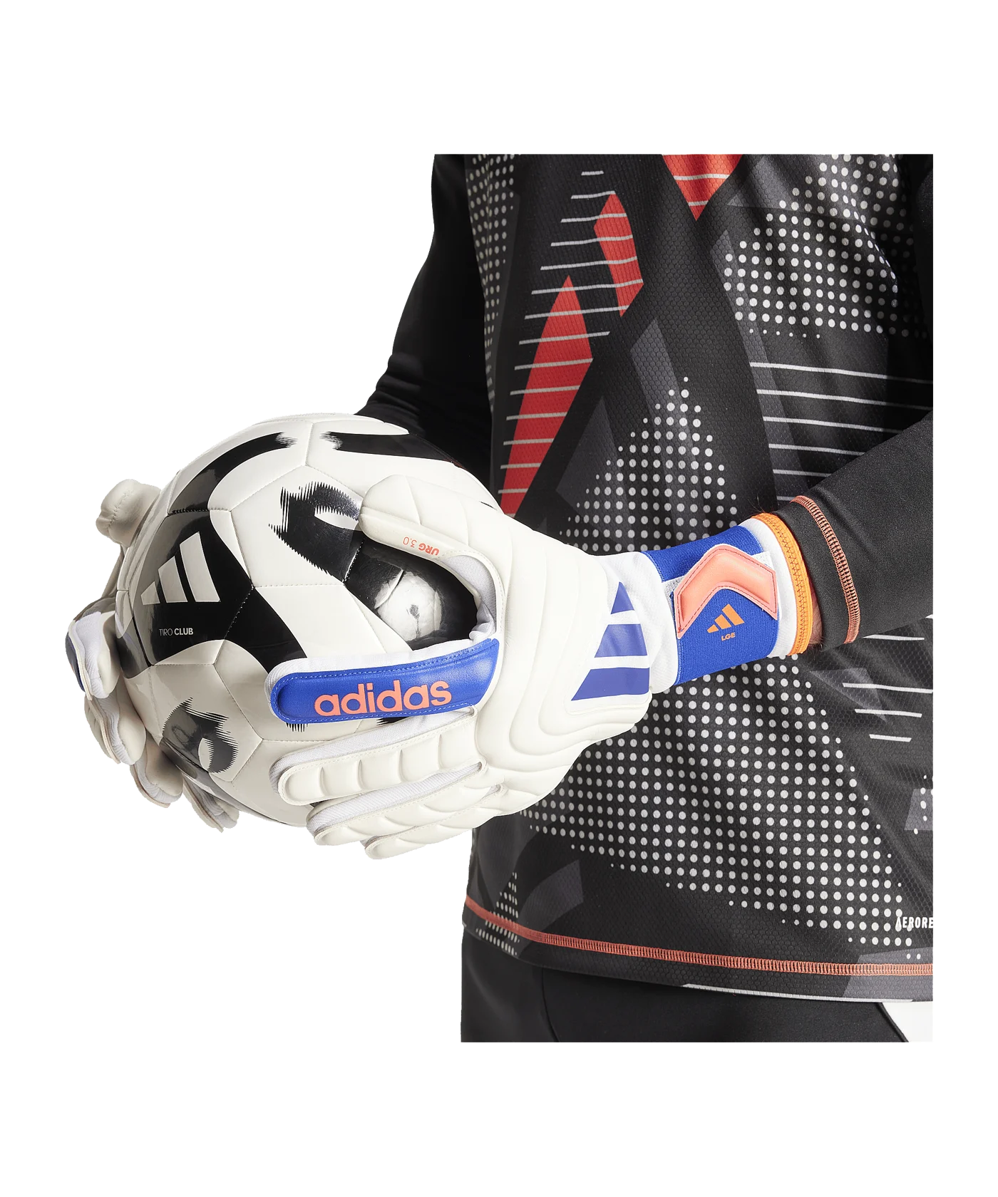 adidas Copa League Torwarthandschuhe Advancement Weiss