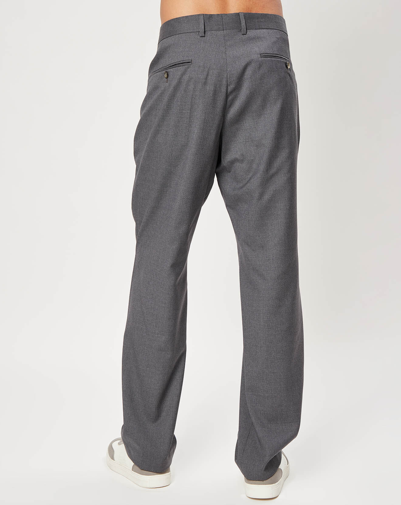 Tommy Hilfiger Pantalon de Costume 100% Laine Rhm anthracite