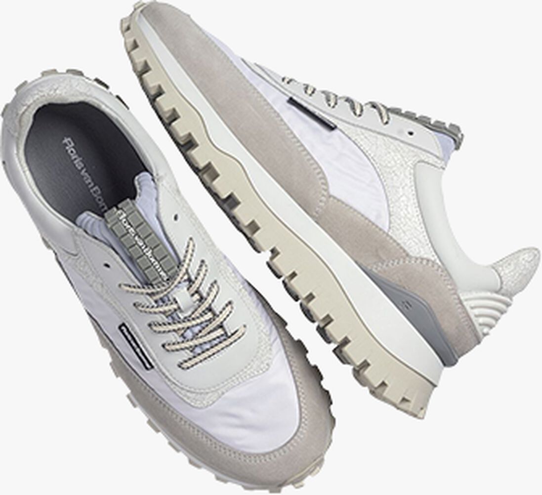 FLORIS VAN BOMMEL witte floris van bommel lage sneakers sfm-10157