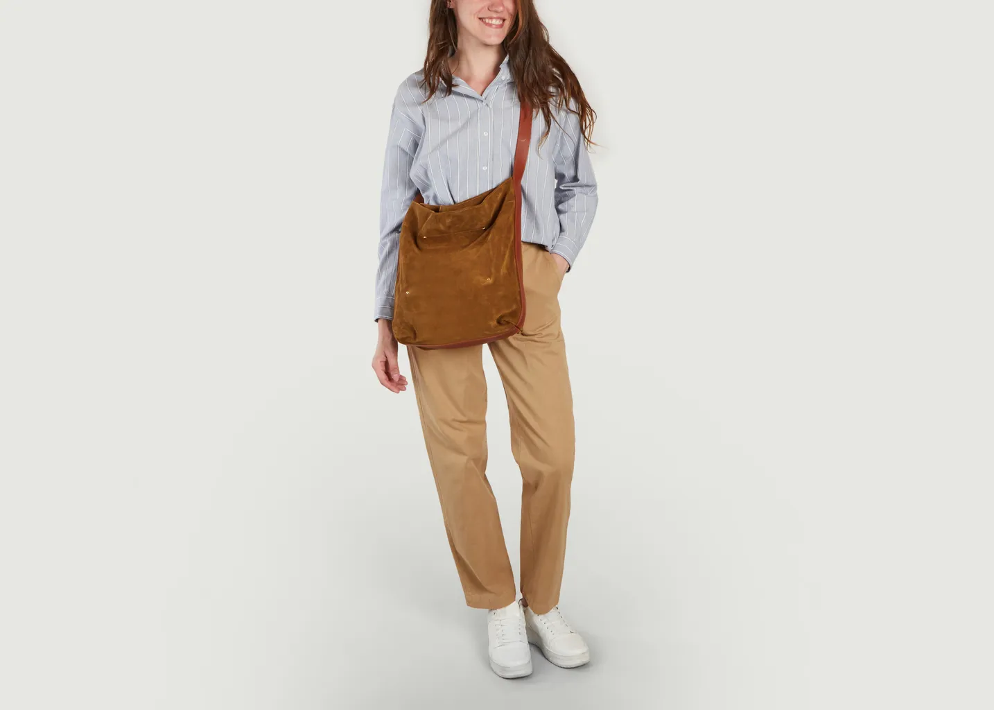 Sac Enzo Velours Herbert Frère Soeur