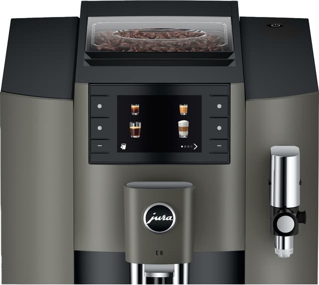 Jura E8 kaffemaskine 15583 (mørk inox)