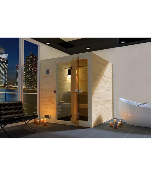 Weka Sauna Valida Plus mit Glastür und