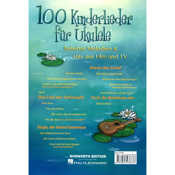 Bosworth 100 Kinderlieder for Ukulele
