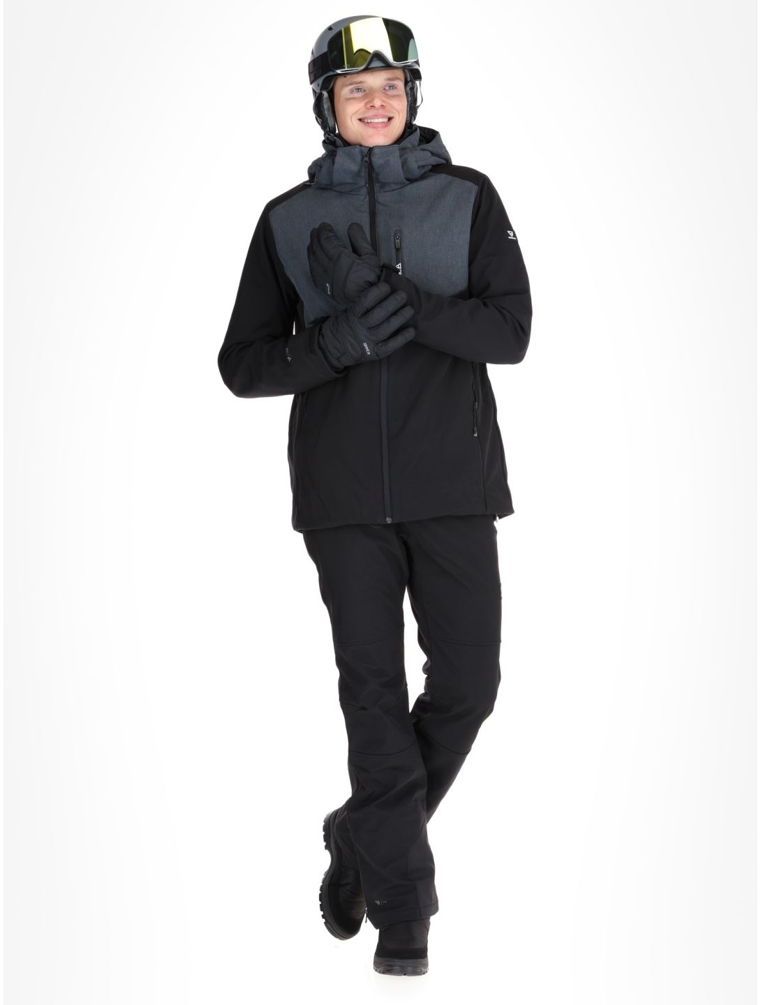 Twinstroke softshell ski-jas heren
