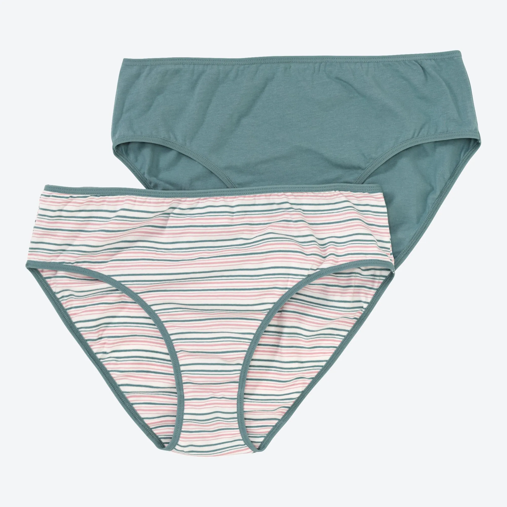 Damen-Rioslip mit Ringelmuster, 3er-Pack