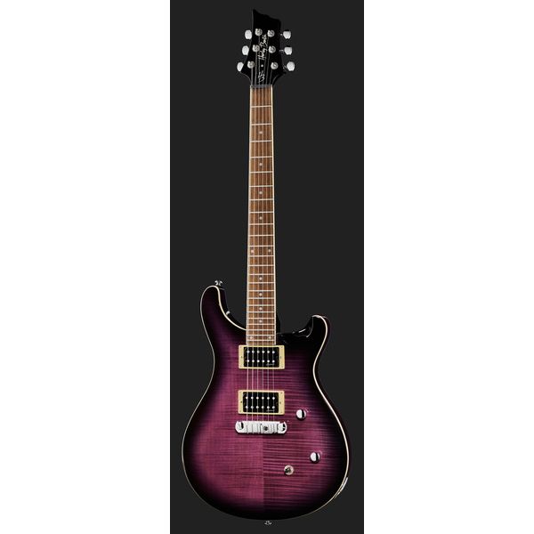 Harley Benton CST-24 Purple Burst Bundle