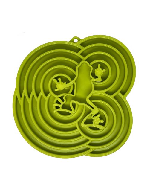 Sodapup Bull Frog Etray - Hondenvoerbak - 20x20 cm Groen