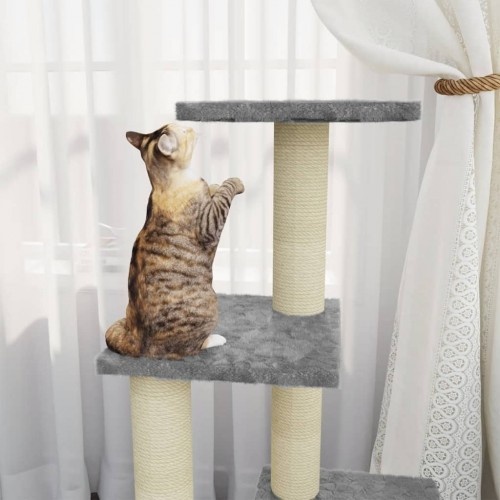 Arranhador para gatos vidaXL com rampa