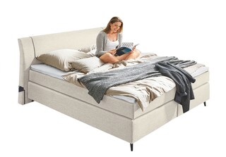 Ole Gunderson Boxspringbett FENTISSIMO TOPMOTION VI NV 180 x 200 cm Inari beige