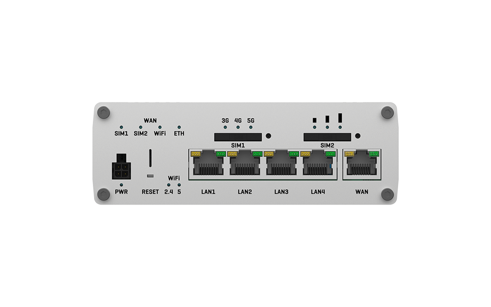 Selfsat 4G / LTE / 5G & WLAN Internet Router Komplettset MWR 5550 bis 3,3 Gbps inkl. 5G Dachantenne weiß
