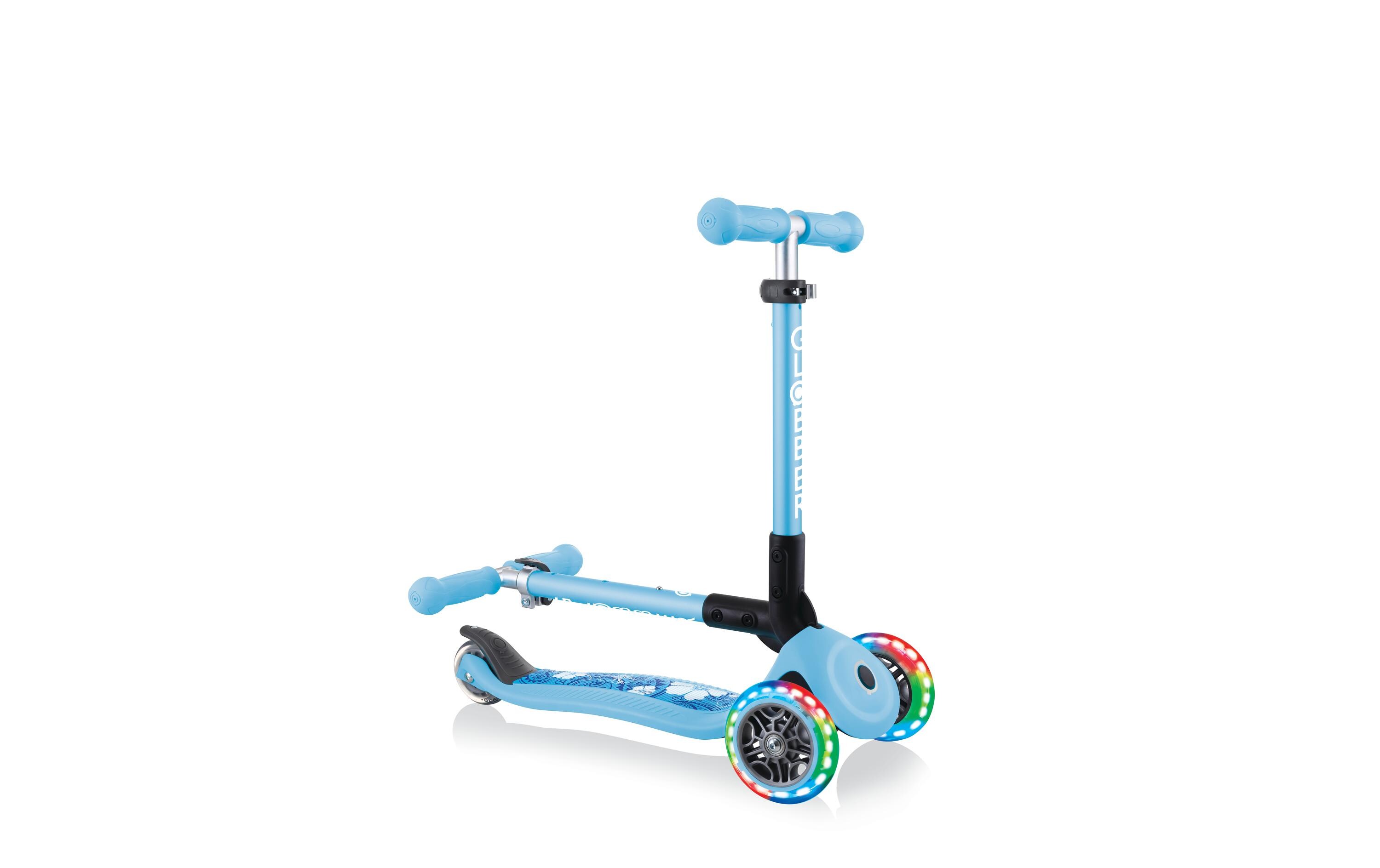 Scooter Junior Foldable Fantasy Light PastelblauKickboard