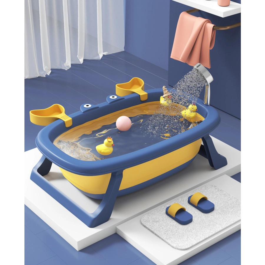 NICEkids Badewanne, Blau-Gelb