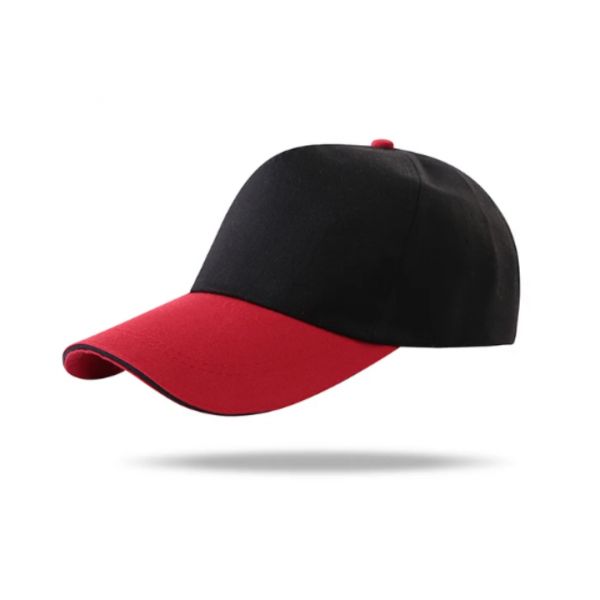 Boné Unisex Preto/Vermelho Tamanho Unico