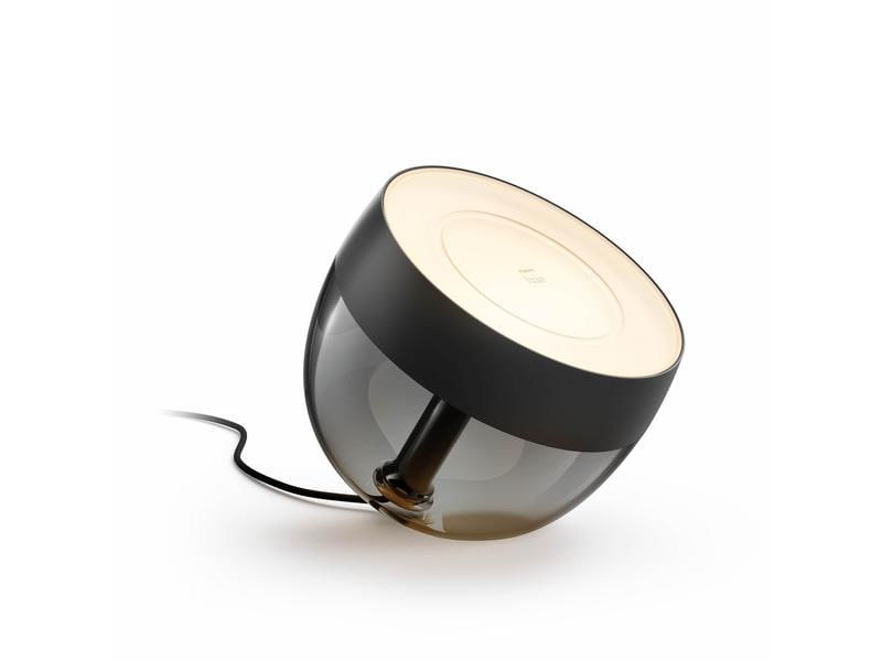 Philips Hue White & Color Ambiance Iris Tischleuchte Schwar Akzentleuchte für einmalige Lichtstimmungen