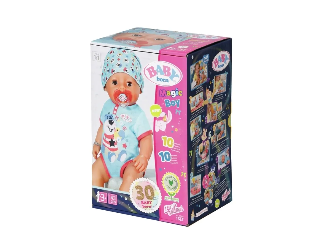 BABY born Magi Dreng Dukke 43 cm