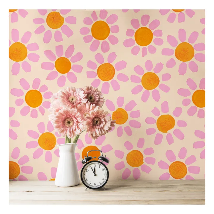 PaperMint Papier-peint Marguerite - série limitée | Rose