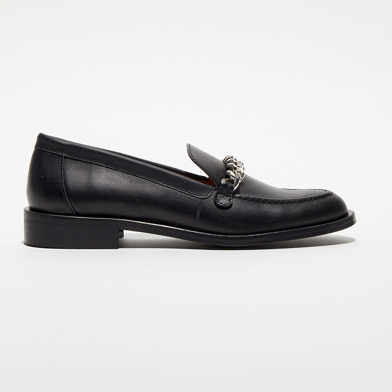 Apologie Mocassins en Cuir Leila noirs