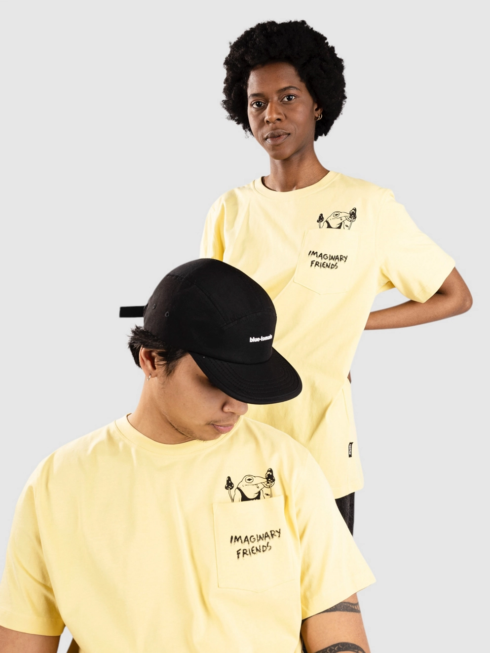 The Dudes Imaginary Friends Classic T-Shirt custard
