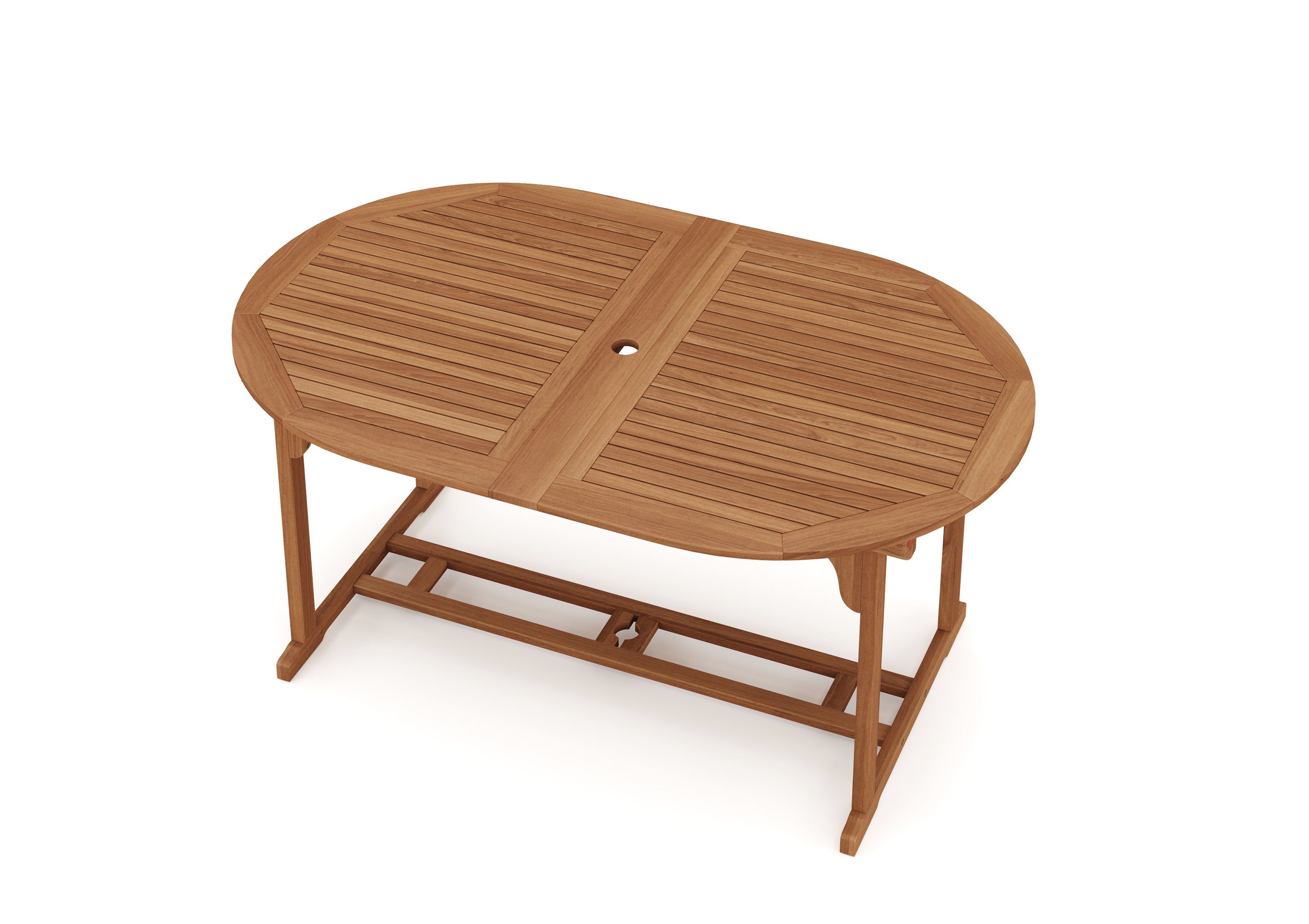 Gartentisch Holz ausziehbar CAMBRILS 160/240 x 100 cm