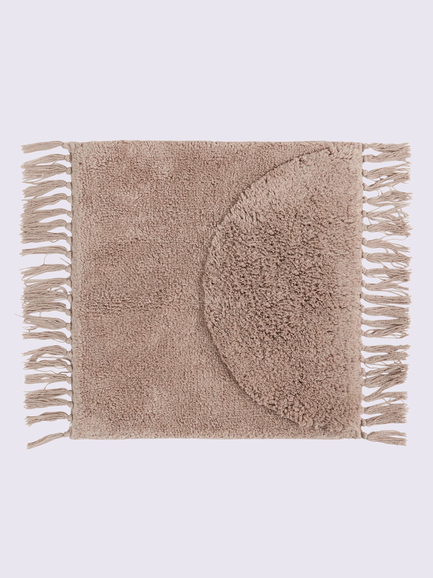 Tapis de bain en coton recyclé