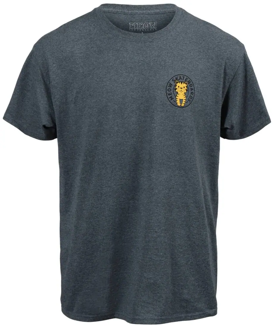 Meow Tabby Seal T-shirt | SkatePro