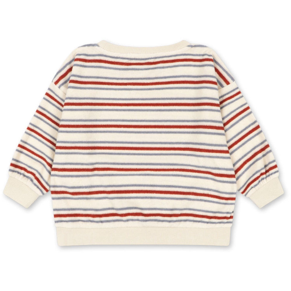 Køb Konges Sløjd Stripe Winds Itty Rib Sweatshirt Gots