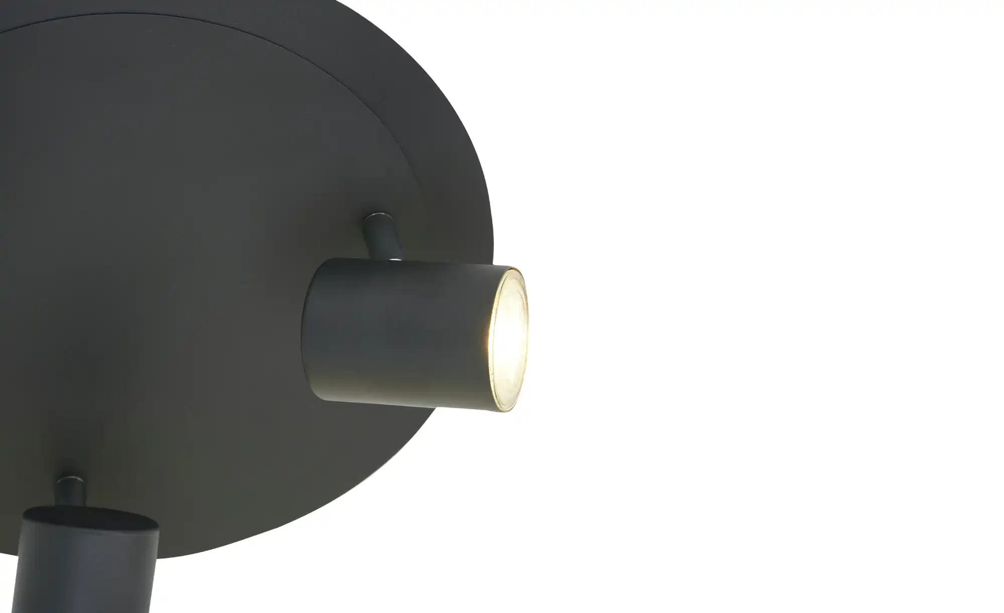 Paul Neuhaus Deckenstrahler,  3-flammig, schwarz `Rondell`