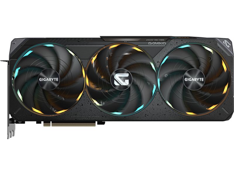Gigabyte Grafikkarte RTX 5080 Gaming OC 16G Grafikkarte mit 16 GB GDDR7-Speicher, Windforce Kühlsystem und RGB-Beleuchtung