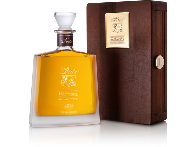 Berta Berta Roccanivo Barbera dAsti 0.7 l Traditioneller Weinbrand aus der Berta-Destillerie