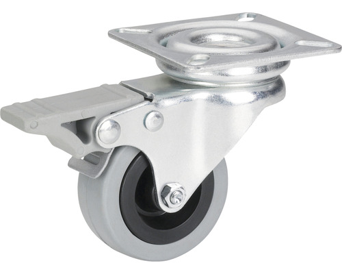 Tarrox transportmaterieel zwenkwiel, vergrendelbaar, tot 45 kg, 50 x 73 x 20 mm