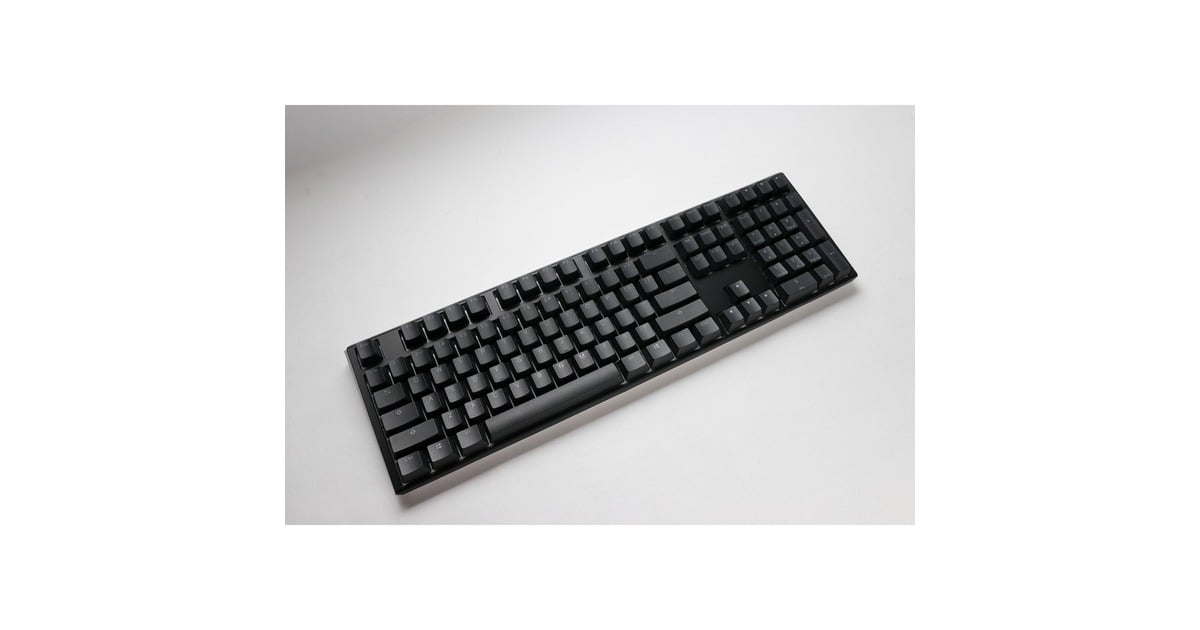 DuckyOne 3 Classic, toetsenbord  (Zwart/wit, US lay-out, Cherry MX Red, RGB led, Double-shot PBT, Hot-swappable, QUACK Mechanics, Tweedekans)