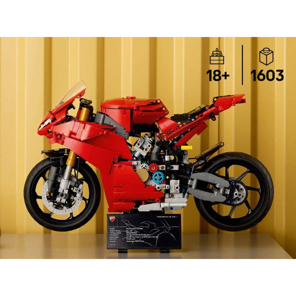 LEGO Technic Ducati Panigale V4 S motor 42202