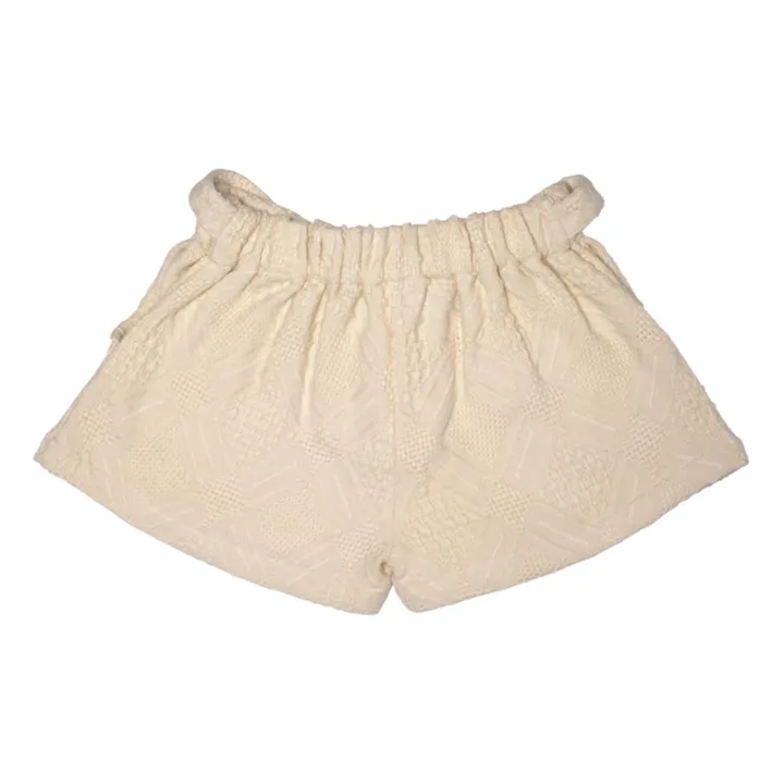 Baje Studio Short Yula Tissé | Crème