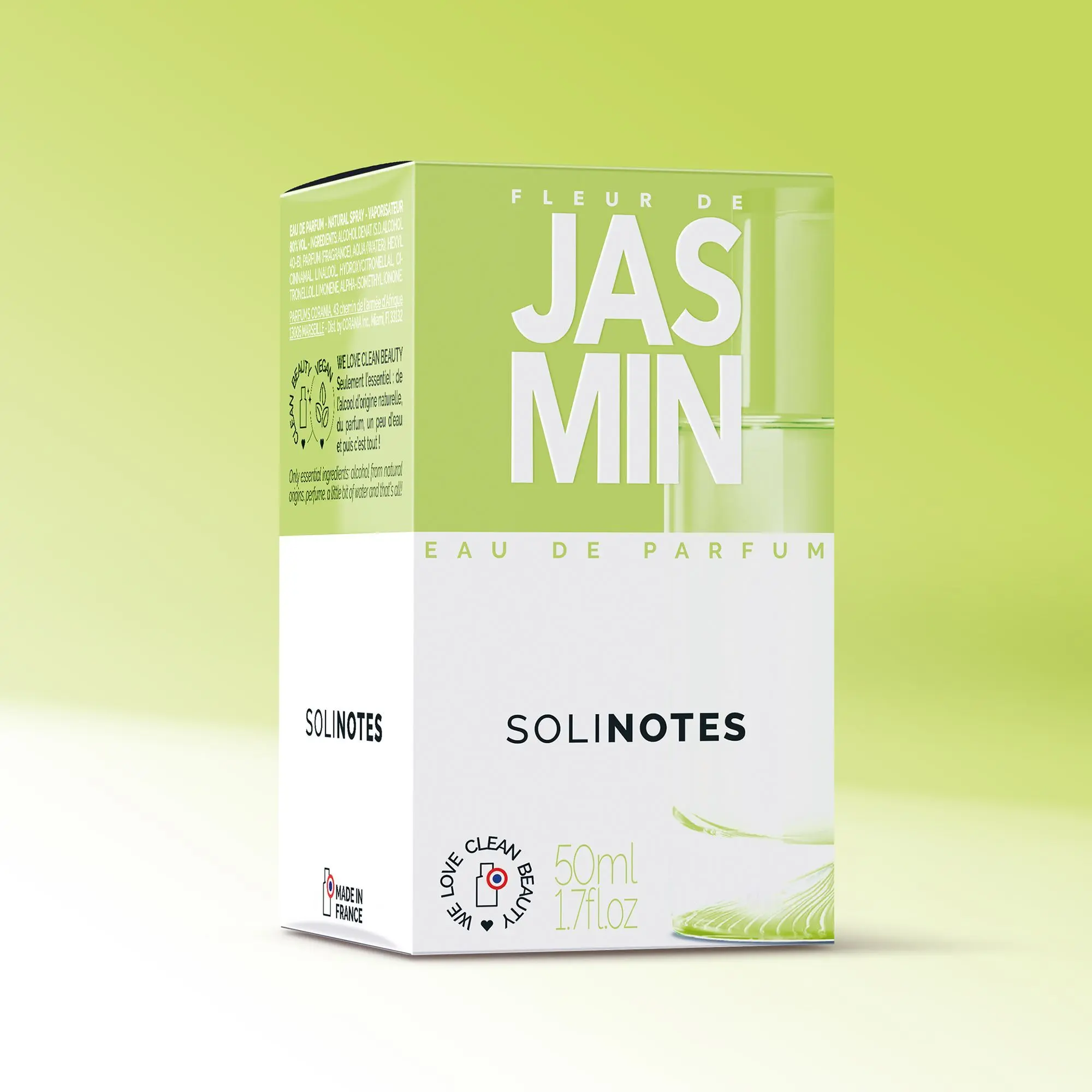 Solinotes - FLEUR DE JASMIN Eau de parfum 50ml Eau de Parfum- Eau de parfum