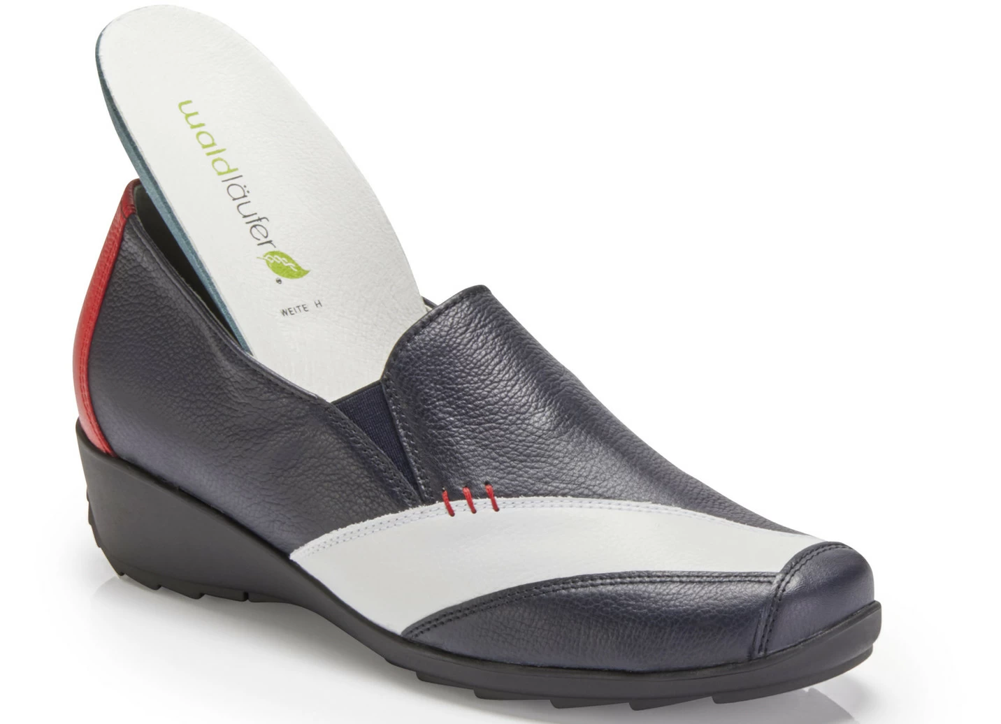 Waldläufer Slipper aus hochwertigem Leder