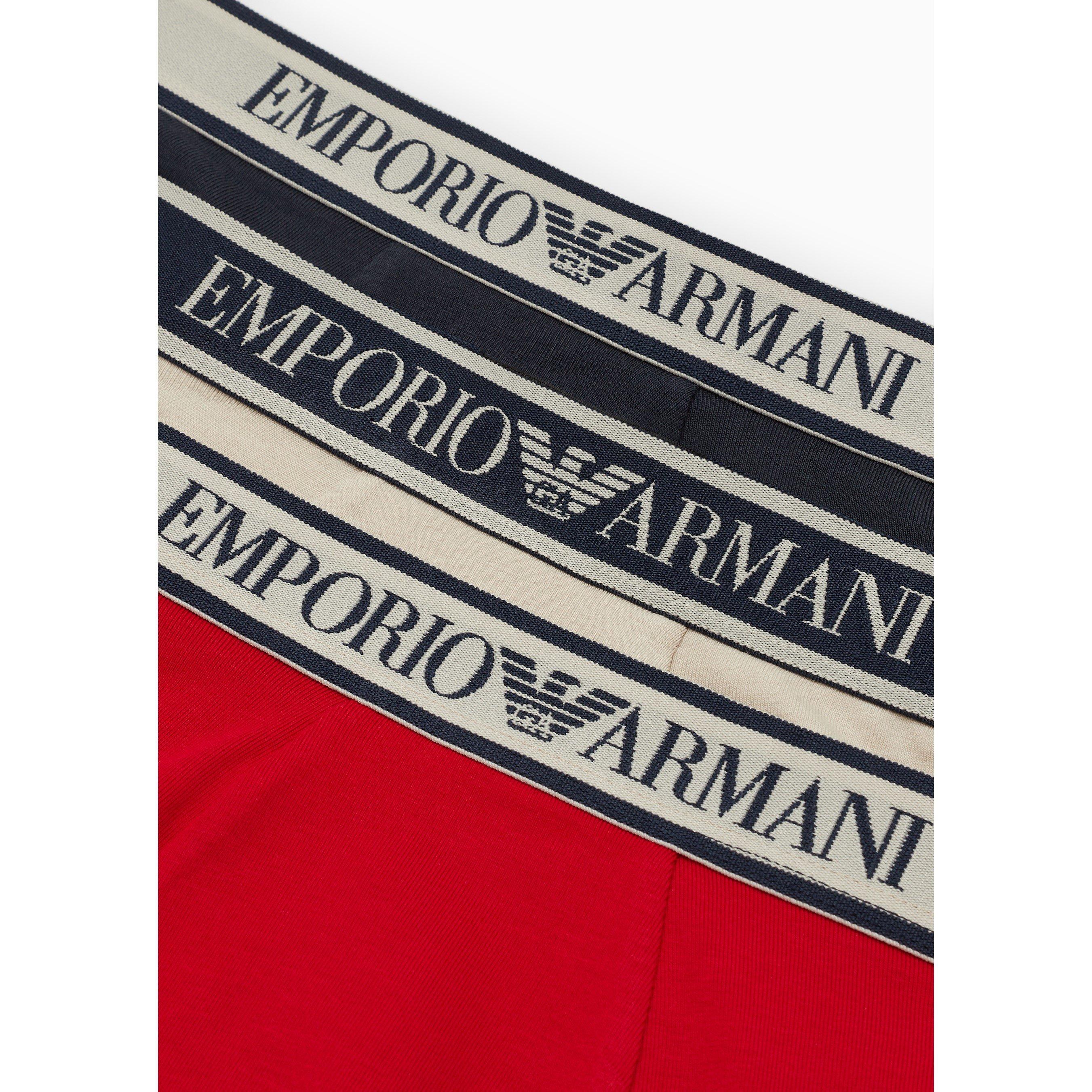 Emporio Armani Core 3 Pack Boxer Shorts