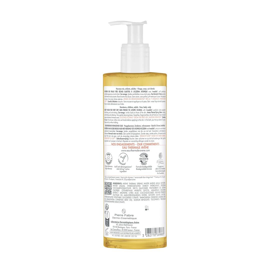 AVENE  Xeracalm Óleo Limpeza Corpo Relipidante - 750ml