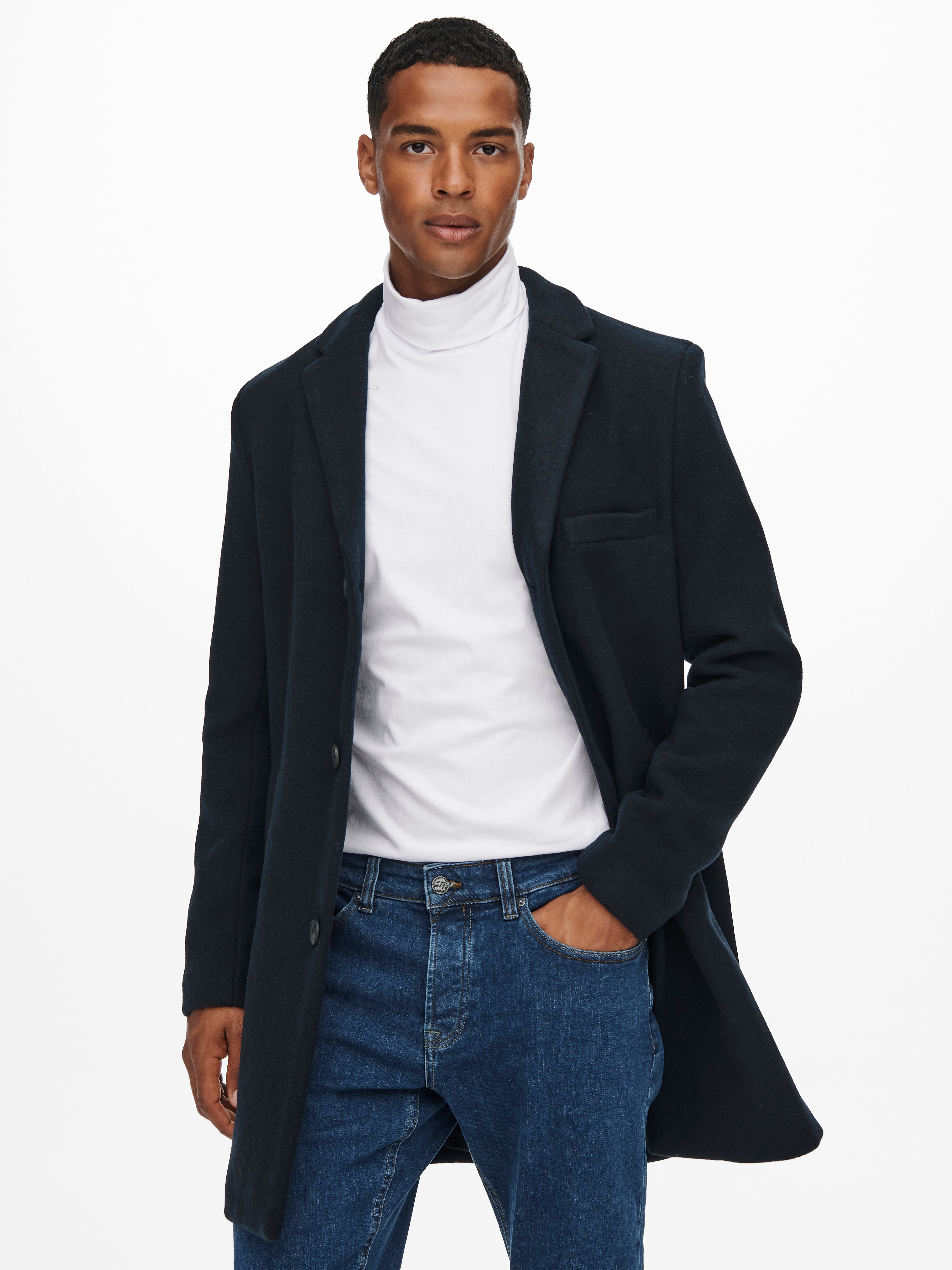 ONSJAYLON Mantel Dark Navy