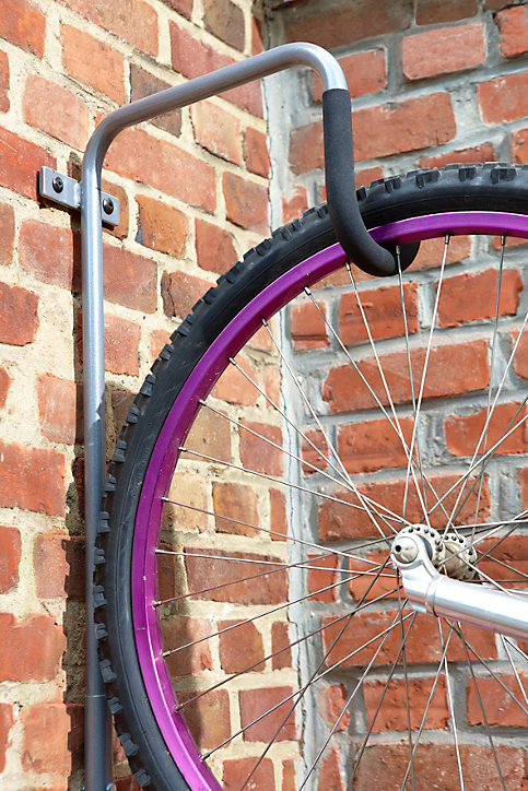 Rangement mural antivol pour vélo H. 173,6 cm Mottez acier