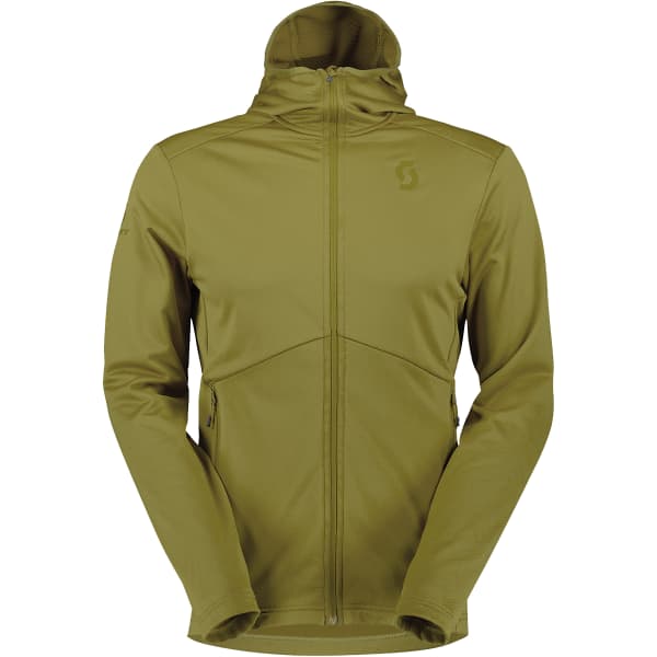 Veste polaire ski rando SCOTT HOODY M'S DEFINED TECH SAVANNA GREEN