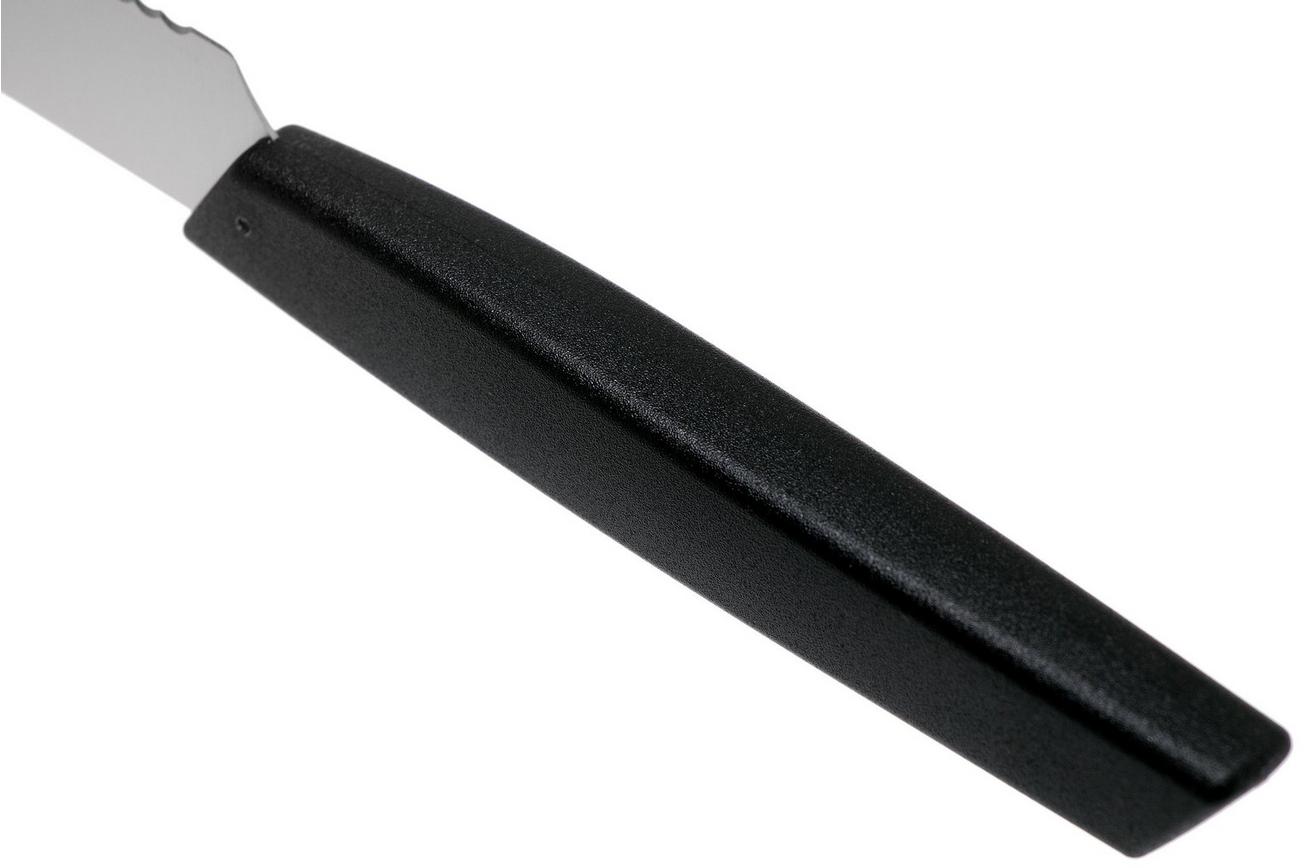 Victorinox Swiss Modern 6.9003.12W steakmes 12 cm, zwart