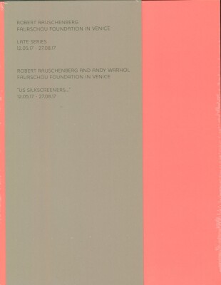 Robert Rauschenberg & Andy Warhol - Jens Faurschou - Bog