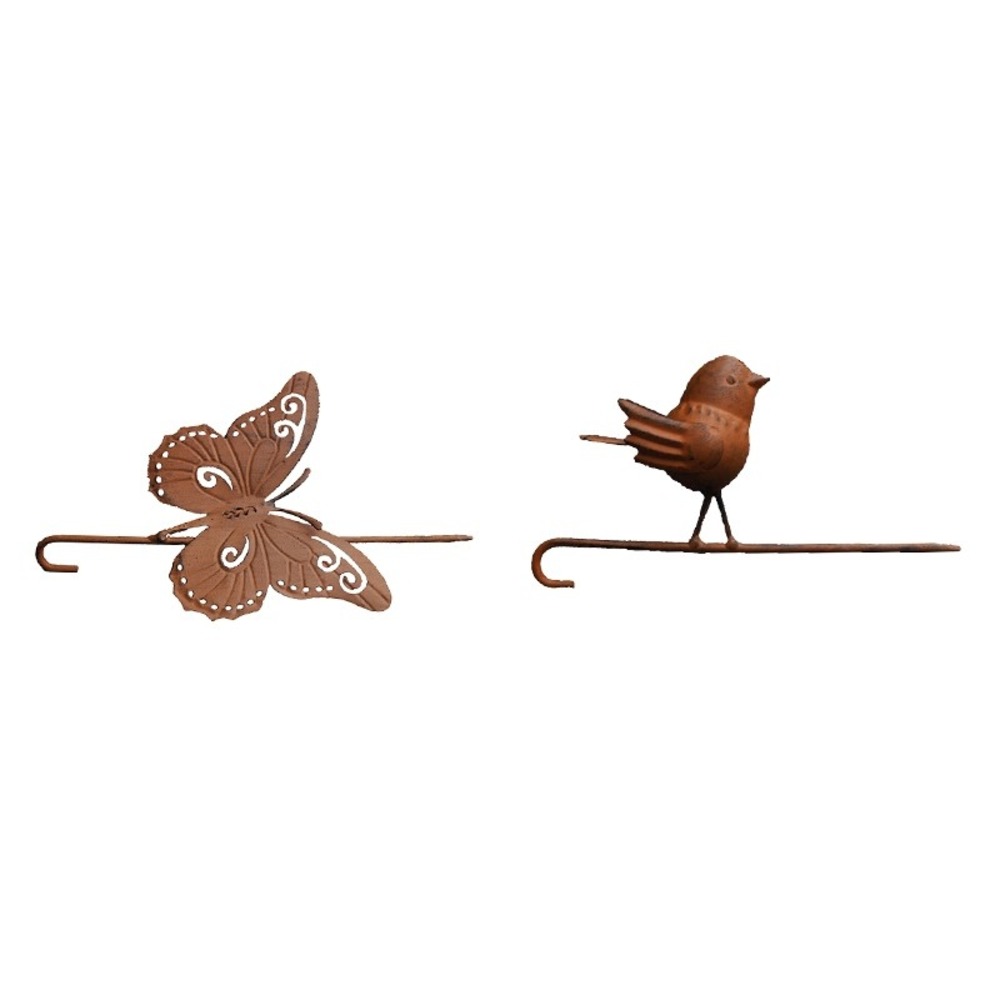 Ensemble de 2 supports boule de graisse oiseau papillon