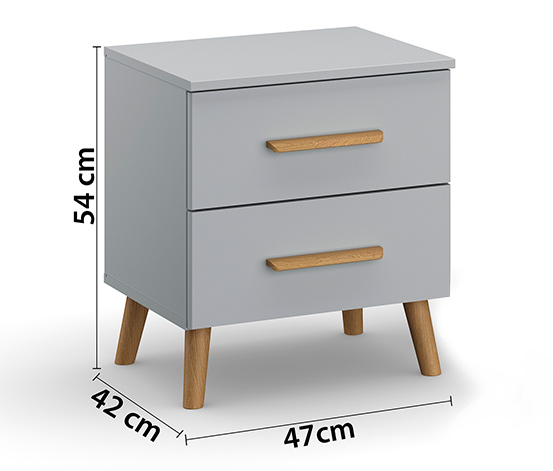 rauch Nachttisch »Skandi«