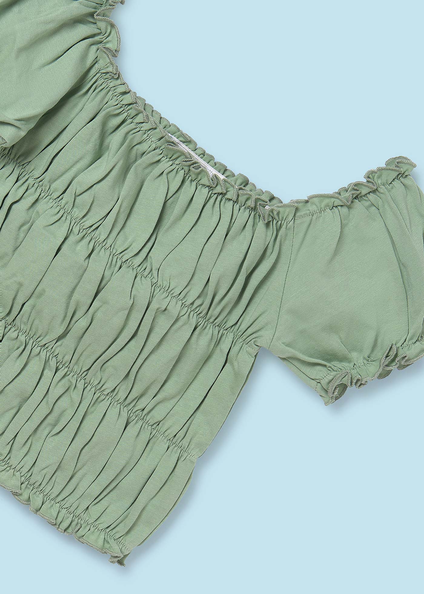 Conjunto de algodão de alta qualidade com duas peças para meninas.