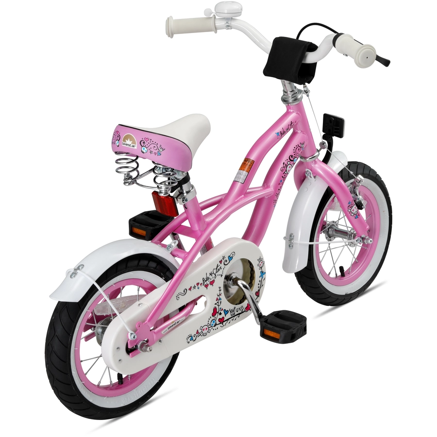 Bikestar Kinderrad 12 Zoll Cruiser pink