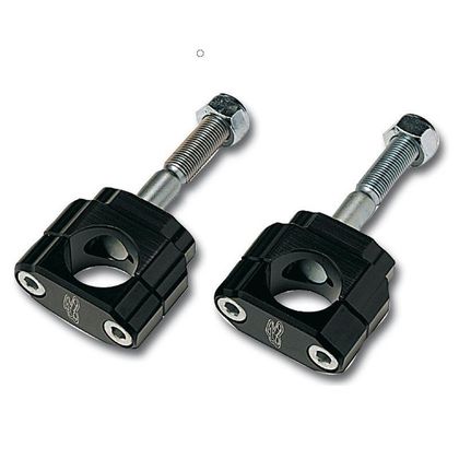 Pontet de guidon Renthal pour guidon 28.6 MM - Noir