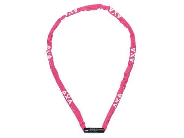 Axa  Rigid Code Pink Kædelås, 120cm