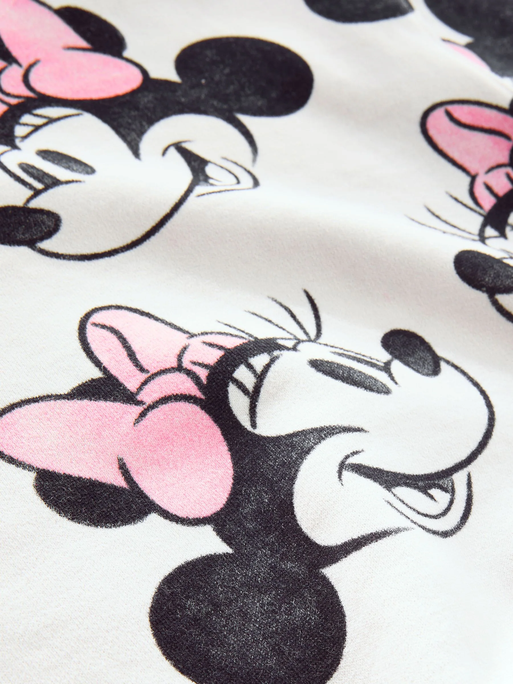 Crème - Disney Minnie Mouse set van sweatshirt en legging (3mnd -7jr)